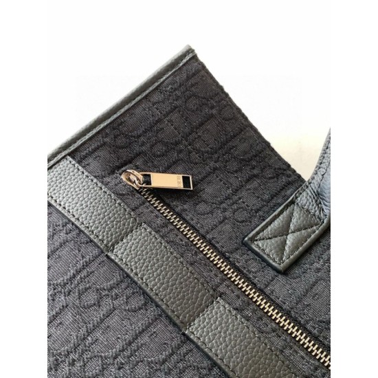 Replica Borsa tote Dior Safari Dior Oblique jacquard nera