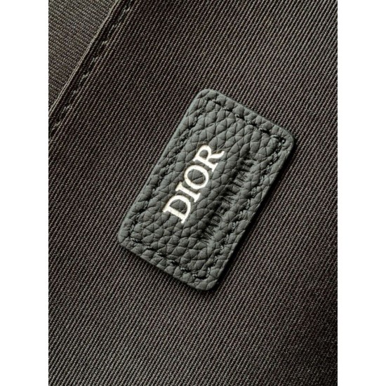 Replica Borsa tote Dior Safari Dior Oblique jacquard nera