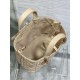 Replica Borsa Dior Toujours Media In Vitello Macrocannage Beige