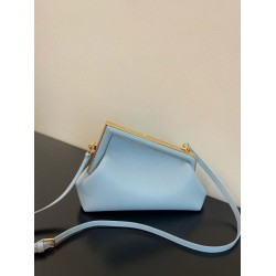 Replica Borsa Fendi Prima Piccola Borsa Fendi Nappa Blu