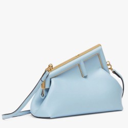 Replica Borsa Fendi Prima Piccola Borsa Fendi Nappa Blu