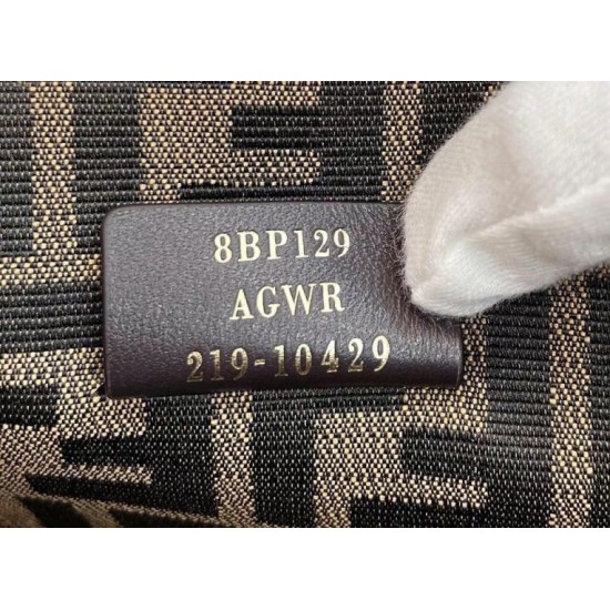 Replica Borsa Fendi First Small con pitone F Borsa Fendi Nappa Camel