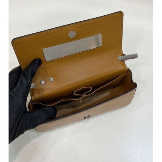 Replica Borsa a tracolla Fendi First Sight Fendi Mini Marrone