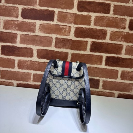 Replica Zaino mini Gucci Ophidia 795221 Nero
