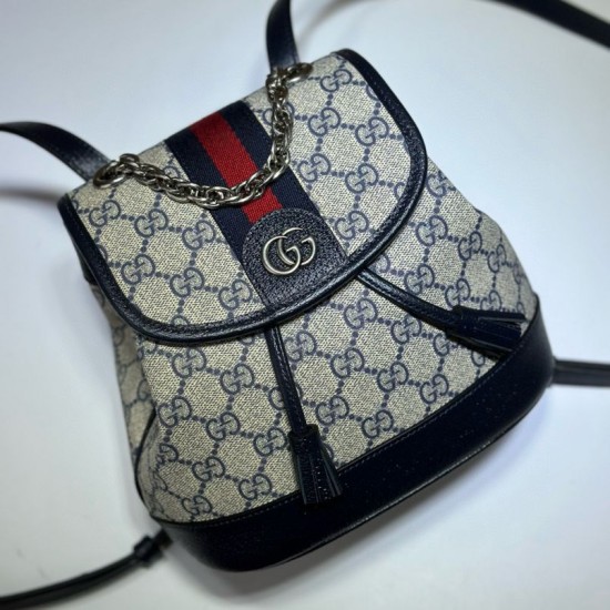 Replica Zaino mini Gucci Ophidia 795221 Nero
