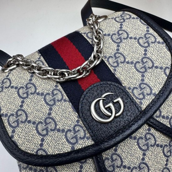 Replica Zaino mini Gucci Ophidia 795221 Nero