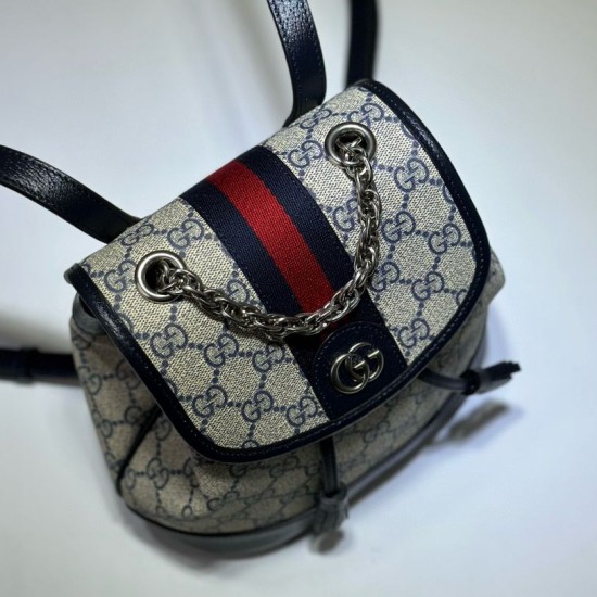 Replica Zaino mini Gucci Ophidia 795221 Nero