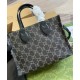 Replica Borsa tote media Gucci Ophidia GG 772183 Nera