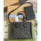 Replica Borsa tote media Gucci Ophidia GG 772183 Nera