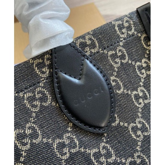 Replica Borsa tote media Gucci Ophidia GG 772183 Nera