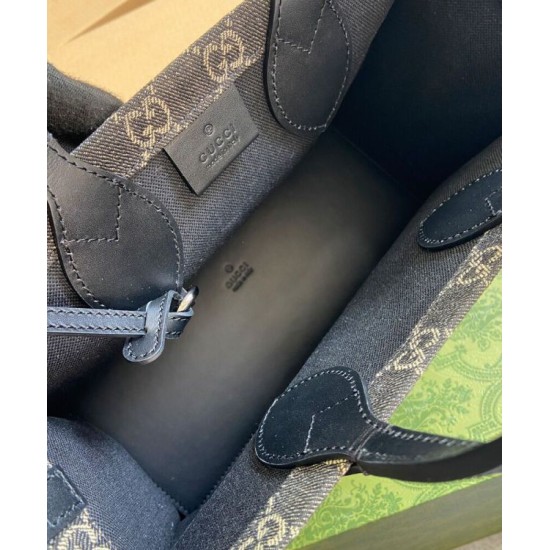 Replica Borsa tote media Gucci Ophidia GG 772183 Nera