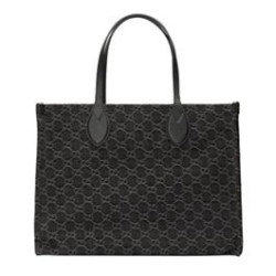 Replica Borsa tote grande Gucci Ophidia GG 772184 Nera