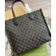 Replica Borsa tote grande Gucci Ophidia GG 772184 Nera