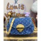 Replica Borsa hobo Louis Vuitton Sunset LV M46829 Blu