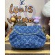 Replica Borsa hobo Louis Vuitton Sunset LV M46829 Blu