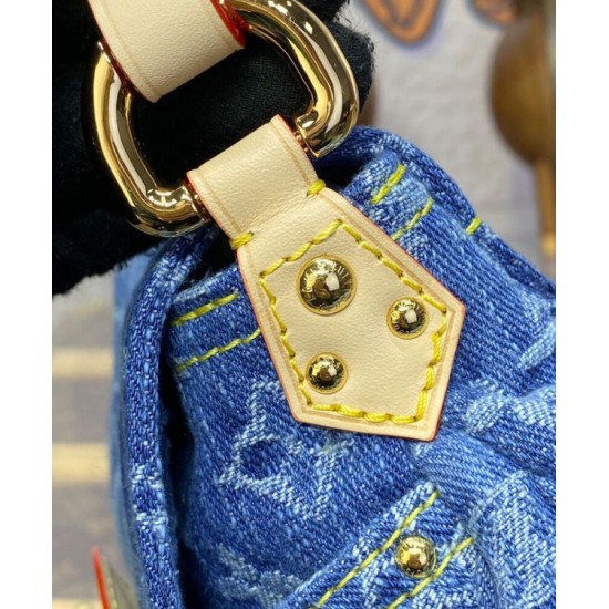 Replica Borsa hobo Louis Vuitton Sunset LV M46829 Blu