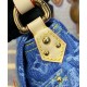 Replica Borsa hobo Louis Vuitton Sunset LV M46829 Blu