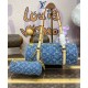 Replica Borsa Louis Vuitton Papillon LV M46830 Denim monogram blu