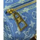 Replica Borsa Louis Vuitton Papillon LV M46830 Denim monogram blu