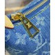Replica Borsa hobo Louis Vuitton Hills Pochette LV M82949 Blu Replica Borsa hobo Louis Vuitton Hills Pochette LV M82949 Blu