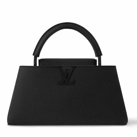 Replica Borsa Louis Vuitton Capucines East-West MM M23947 Nera