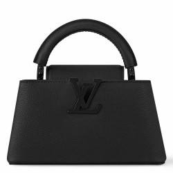 Replica Borsa mini Louis Vuitton Capucines East-West M23955 Nera