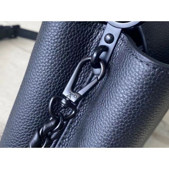 Replica Borsa mini Louis Vuitton Capucines East-West M23955 Nera Replica Borsa mini Louis Vuitton Capucines East-West M23955 Nera