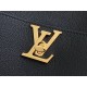 Replica Borsa Louis Vuitton con lucchetto e passeggio M24006 Granulata nera Replica Borsa Louis Vuitton con lucchetto e passeggio M24006 Granulata nera