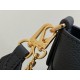 Replica Borsa Louis Vuitton con lucchetto e passeggio M24006 Granulata nera Replica Borsa Louis Vuitton con lucchetto e passeggio M24006 Granulata nera