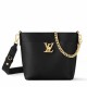Replica Borsa Louis Vuitton con lucchetto e passeggio M24006 Granulata nera Replica Borsa Louis Vuitton con lucchetto e passeggio M24006 Granulata nera