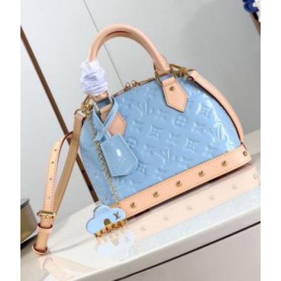Replica Borsa Louis Vuitton Alma BB M24062 monogram Vernis
