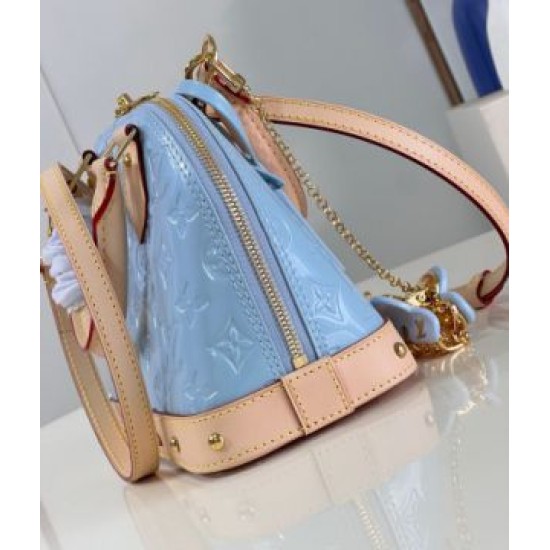 Replica Borsa Louis Vuitton Alma BB M24062 monogram Vernis
