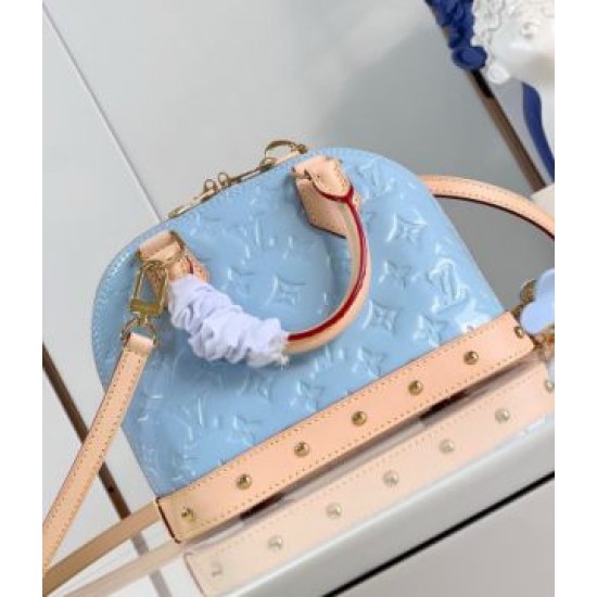 Replica Borsa Louis Vuitton Alma BB M24062 monogram Vernis