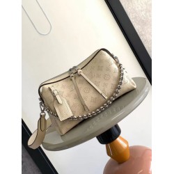Replica Borsa Louis Vuitton Hand It All PM Crema Mahina M24114