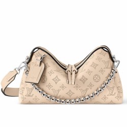 Replica Borsa Louis Vuitton Hand It All PM Crema Mahina M24114