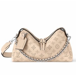 Replica Borsa Louis Vuitton Hand It All PM Crema Mahina M24114