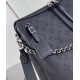 Replica Borsa Louis Vuitton Hand It All MM Nera Mahina M24132