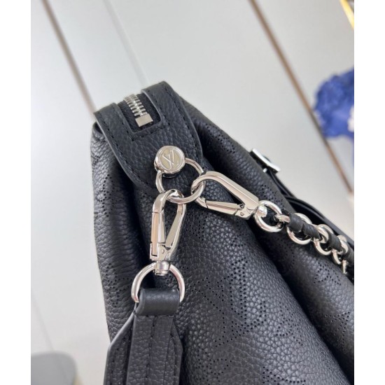 Replica Borsa Louis Vuitton Hand It All MM Nera Mahina M24132