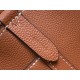 Replica Borsa Louis Vuitton con lucchetto e passeggio M24165 Marrone granulato