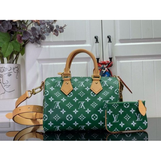 Migliore Repliche Borsa Louis Vuitton Speedy P9 Bandouliere 25 M24423 monogram Economiche Outlet Online