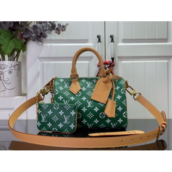Migliore Repliche Borsa Louis Vuitton Speedy P9 Bandouliere 25 M24423 monogram Economiche Outlet Online