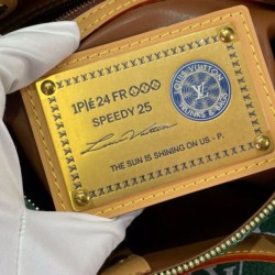Migliore Repliche Borsa Louis Vuitton Speedy P9 Bandouliere 25 M24423 monogram Economiche Outlet Online