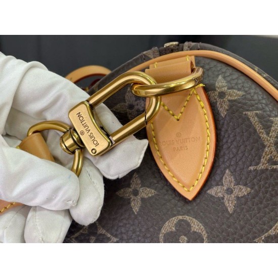 Borsa Louis Vuitton Speedy P9 Bandouliere 25 M24443 Tela monogram Replica originale di alta qualità Replica perfetta Borsa Louis Vuitton Speedy P9 Bandouliere 25 M24443 Tela monogram Imitazione Outlet Online