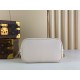 Replica Borsa Louis Vuitton con lucchetto e passeggio granulata M24638 bianca