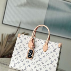 Replica Borsa Louis Vuitton OnTheGo MM in tessuto monogram M24708