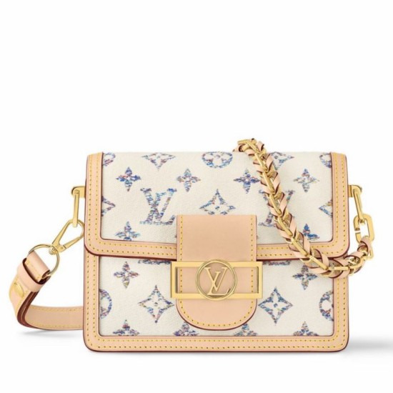 Replica Borsa Louis Vuitton Mini Dauphine in tessuto monogram M24841 Replica Borsa Louis Vuitton Mini Dauphine in tessuto monogram M24841