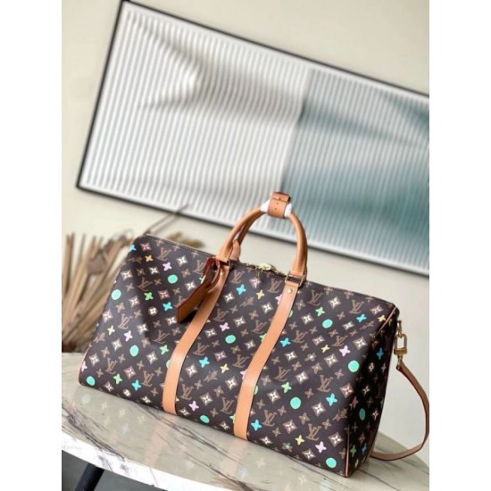 Replica Louis Vuitton Keepall Bandouliere 50 LV Borsone M24901 Replica Louis Vuitton Keepall Bandouliere 50 LV Borsone M24901