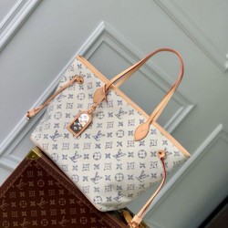 Replica Borsa Louis Vuitton Neverfull MM in tessuto monogram M24905