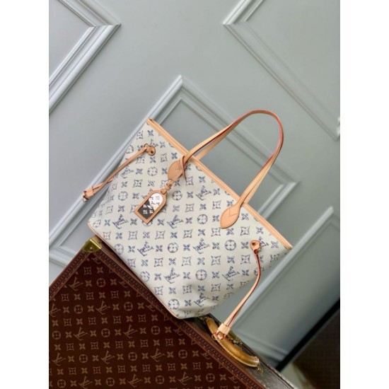 Replica Borsa Louis Vuitton Neverfull MM in tessuto monogram M24905