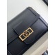 Replica Borsa Louis Vuitton Dauphine Soft MM LV M25209 in nero